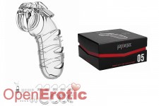 Model 05 - Chastity - 5.5 Inch - Cock Cage - Transparent 