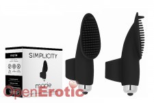 Marie - Finger Vibrator - Black 