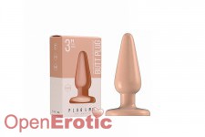 Butt Plug - Basic - 3 Inch - Flesh 