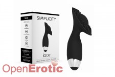 Lace - Clitoral Vibrator - Black 