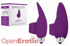 Piers - Finger Vibrator - Purple 