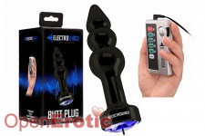 Ribbed Butt Plug - Gun Grey 