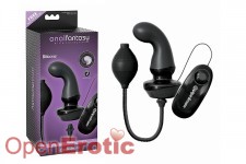 Inflatable P-Spot Massager - Black 