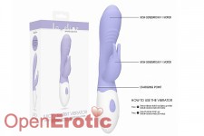 Juicy - Rabbit Vibrator - Purple 