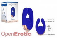 Dual Motor Clitoral Stimulator - Fancy - Blue 