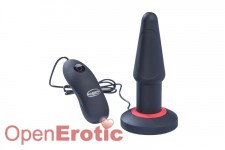 Dual Layer Silicone Plug Vibe L - schwarz 