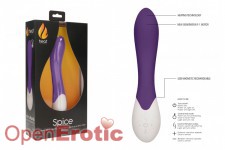 Spice - Rechargeable Heating G-Spot Vibrator - Purple 