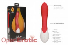 Spice - Rechargeable Heating G-Spot Vibrator - Red 
