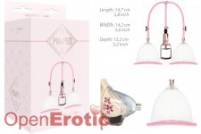 Breast Pump Set Large - Rose Gold 