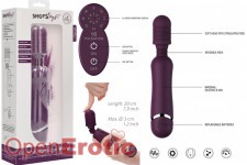 Silicone Massage Wand - Purple 