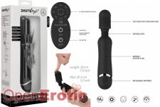 Silicone Massage Wand - Black 