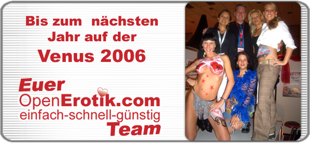 OpenErotik.com bis zum nächsten Jahr auf der Venus 2006